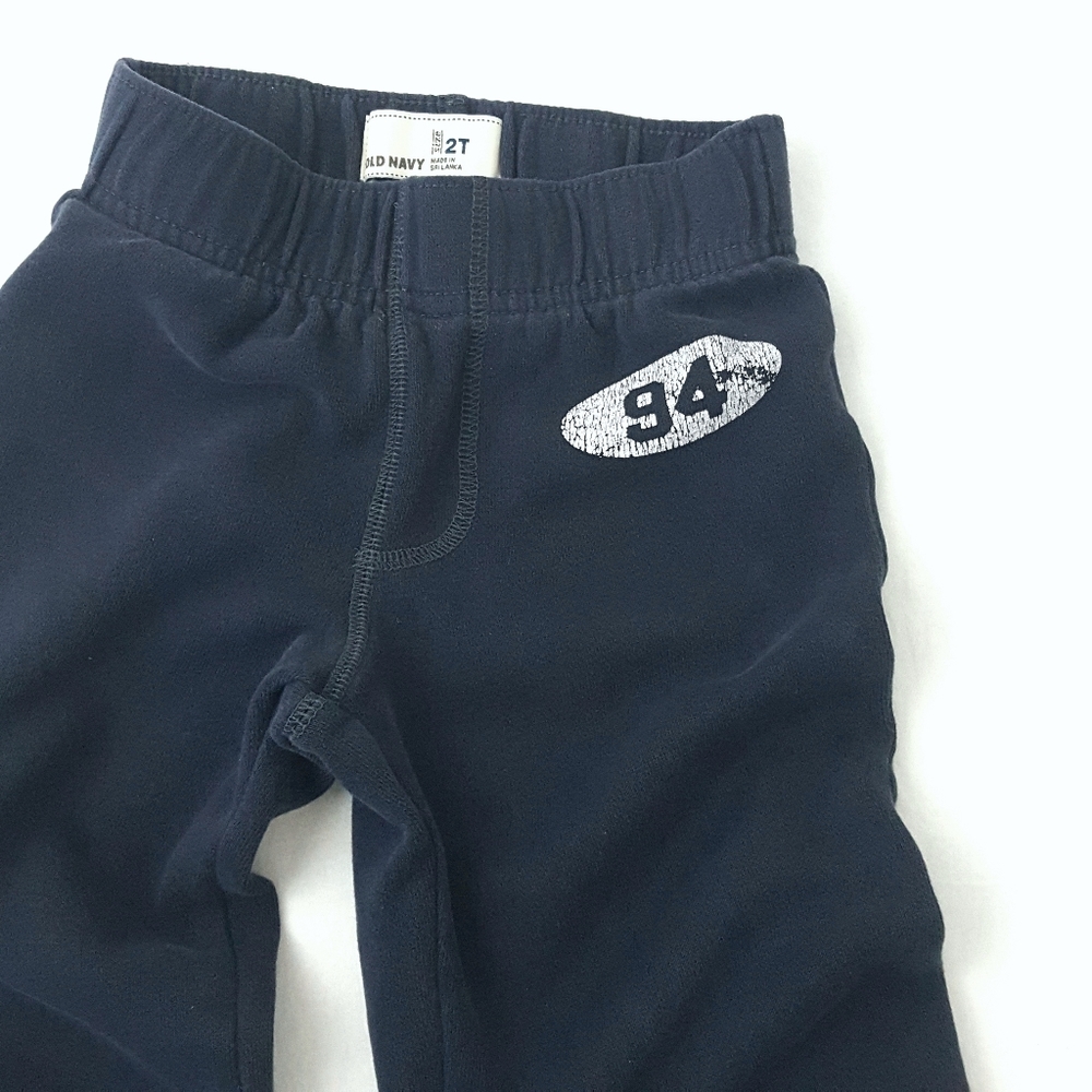 OLD NAVY Dk Blue Sweatpants 94 Logo